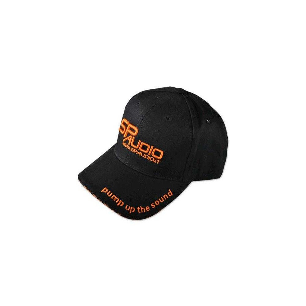 SPAudio Casquette Noir Broderie 3D