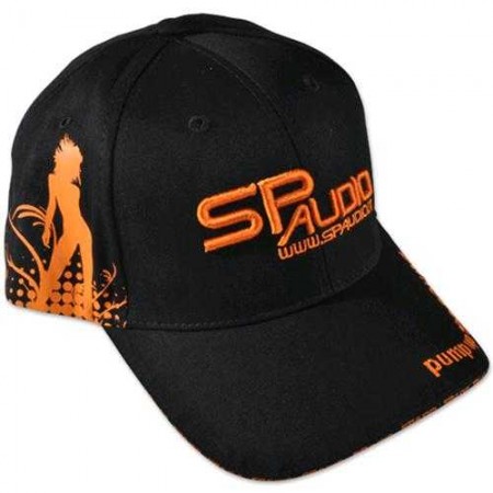 SPAudio Casquette Noir Broderie 3D