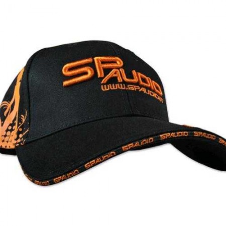 SPAudio Casquette Noir Broderie 3D