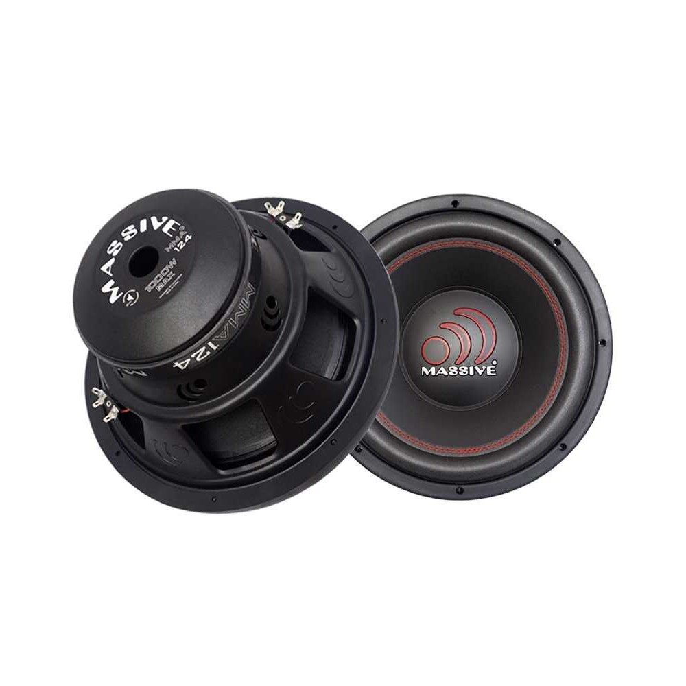 Massive Audio MMA104 (25 cm, 500 WRMS, Double 4 Ohms, 88.3 dB)