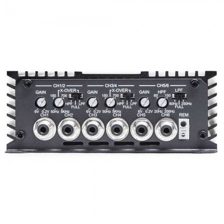 DD Audio D6.500 (4 x 100 WRMS  + 2 x 320 WRMS  @ 4 Ohms)