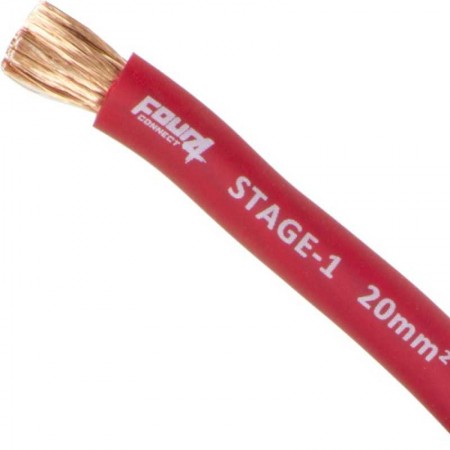 4 Connect 20 mm² rouge Ultra flexible