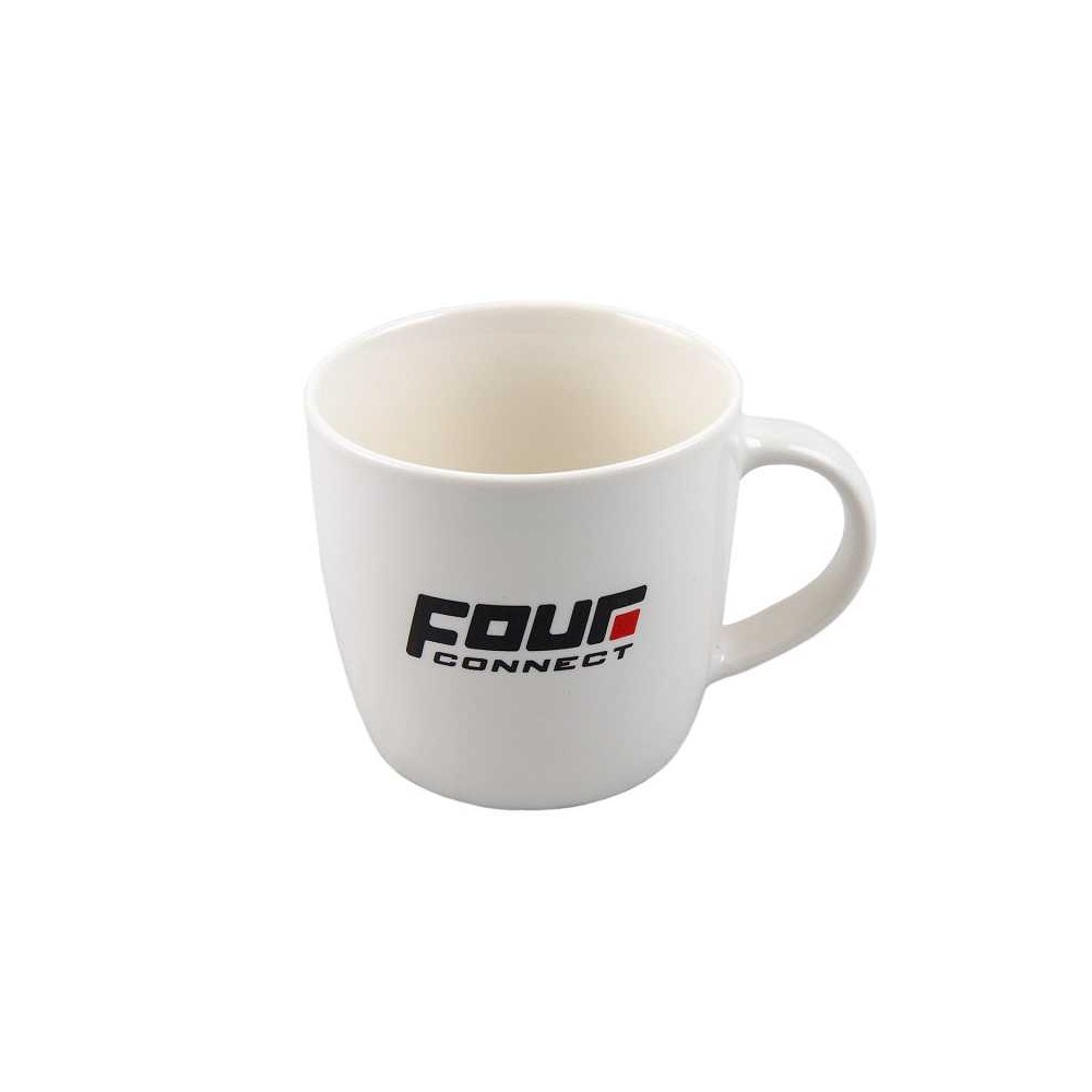 4 Connect Mug Blanc