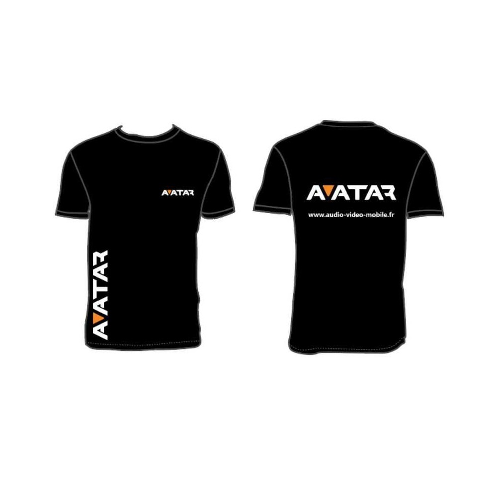 Avatar T-shirt Noir Homme