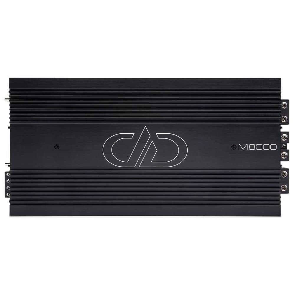 DD Audio M8000 (8000 W RMS @ 1 Ohm, 14.4v)